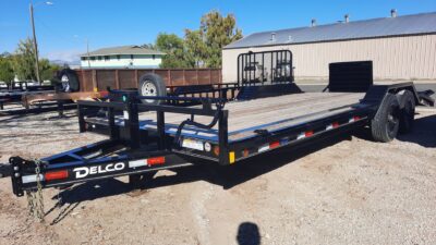 102×24 Tandem Axle Car Haul Black