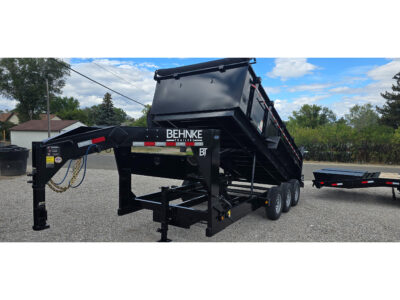 83×16 Triple Axle Gooseneck Dump