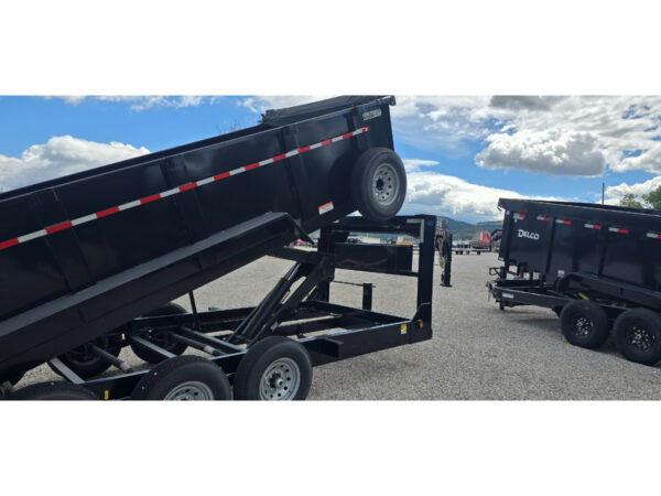 83x16 Triple Axle Gooseneck Dump – 21K GVW – Black - Image 10