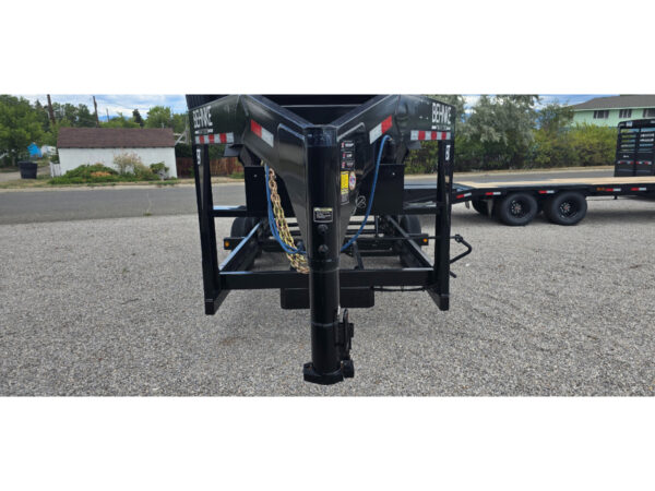 83x16 Triple Axle Gooseneck Dump – 21K GVW – Black - Image 6