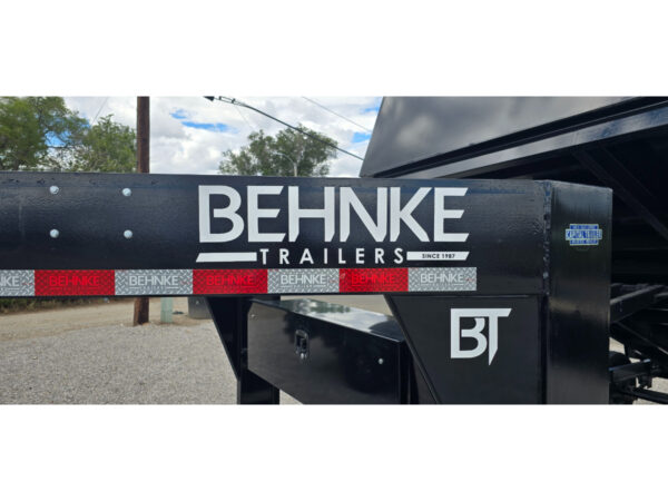 83x16 Triple Axle Gooseneck Dump – 21K GVW – Black - Image 9
