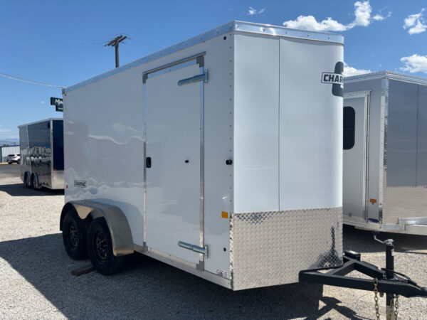 Charmac 6x12 Tandem Axle Enclosed – White - Image 2
