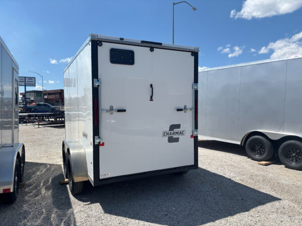 Charmac 6x12 Tandem Axle Enclosed – White - Image 3