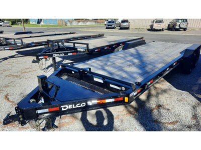 83×22 Tandem Axle Car Haul Black