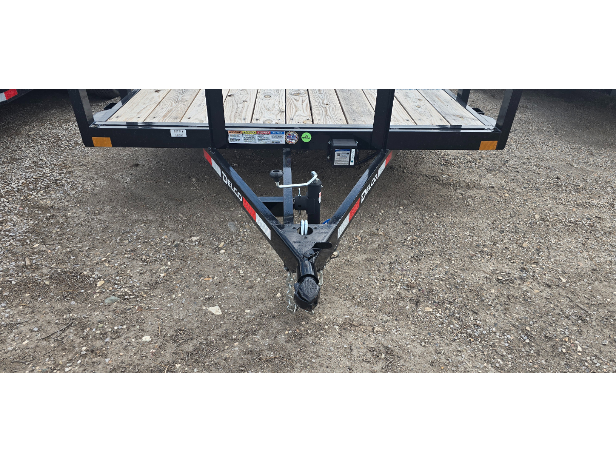 83x16 Tandem Axle Utility – 7K GVW – Black - Image 6