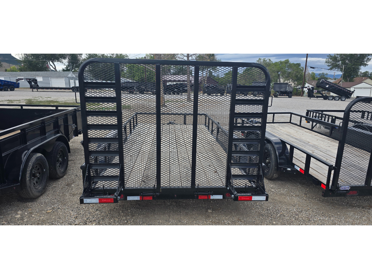 83x16 Tandem Axle Utility – 7K GVW – Black - Image 7