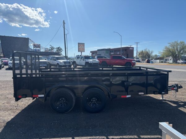 83x14 Tandem Axle Utility – 7K GVW – Black - Image 3