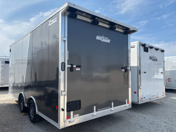 Xpress 8.5x18 Tandem Enclosed – Silver/Charcoal