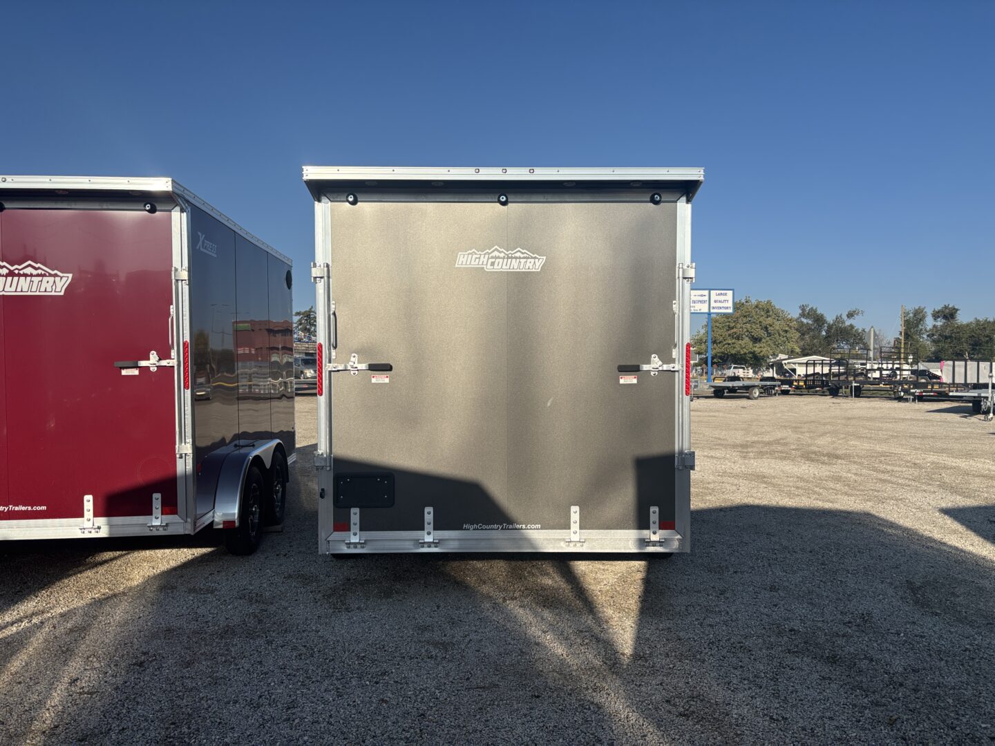 Xpress 7.4x14 Tandem Axle Enclosed – Charcoal - Image 4