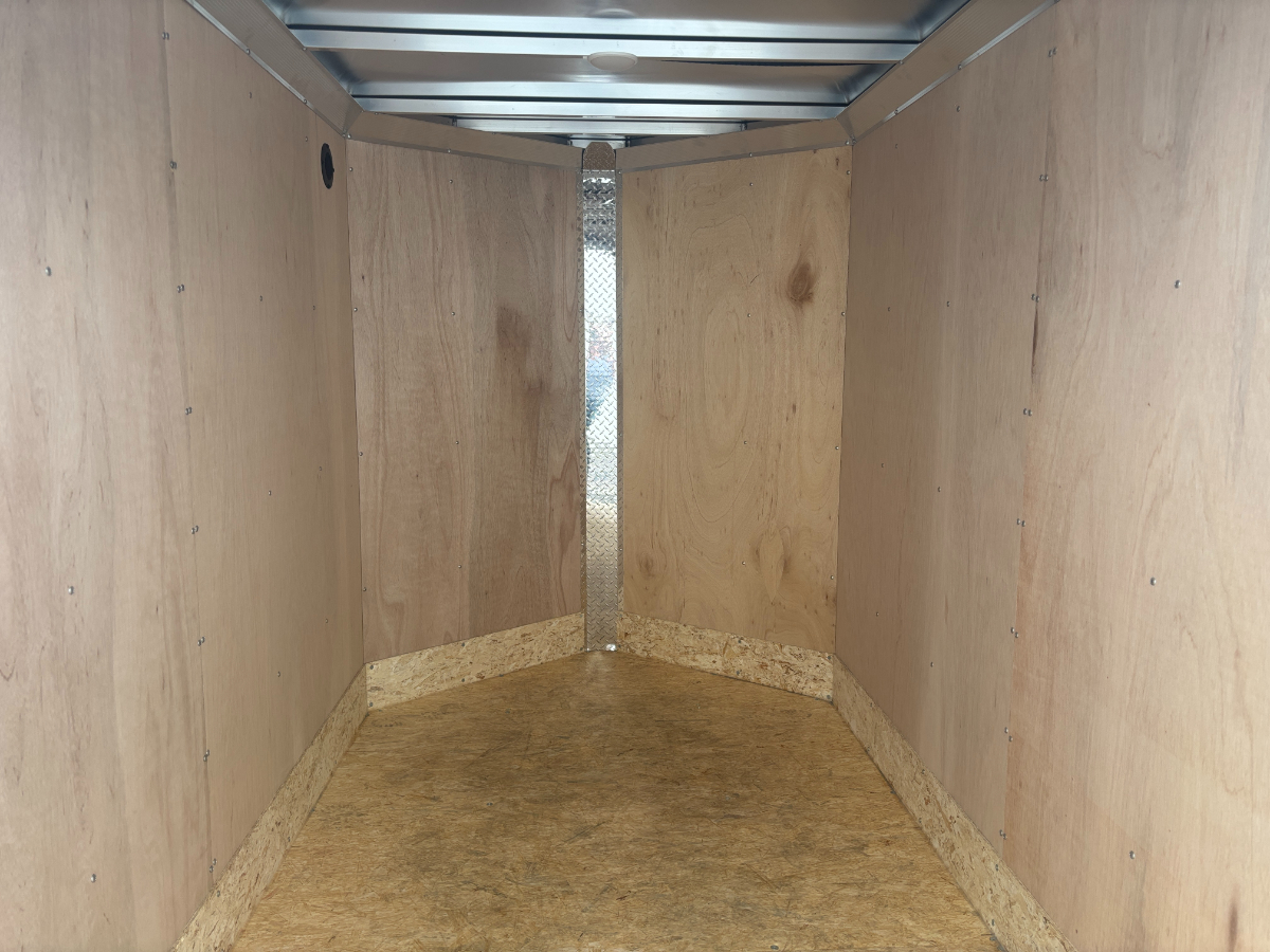 Xpress 5x8 Single Axle Enclosed – Silver - Image 5