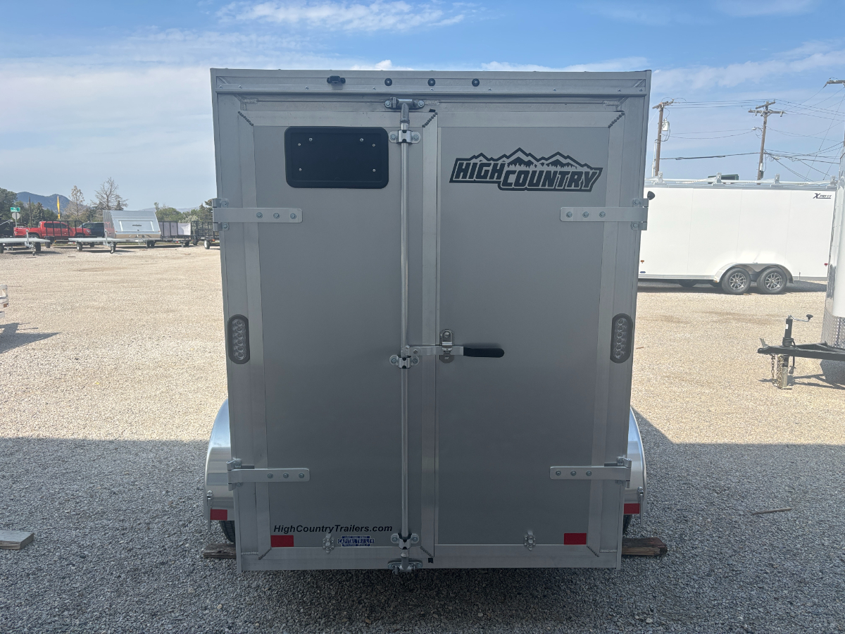 Xpress 5x8 Single Axle Enclosed – Silver - Image 2