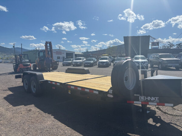 83x22 Tandem Axle Tilt – 20K GVW – Bumper Pull – Black - Image 6