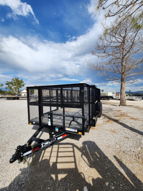 83x20 Tandem Axle Landscape – 12K GVW – Black - Image 5