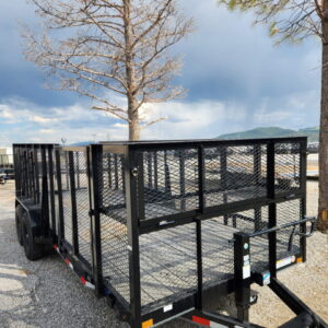 83x20 Tandem Axle Landscape – 12K GVW – Black