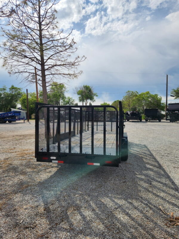 83x20 Tandem Axle Landscape – 12K GVW – Black - Image 4