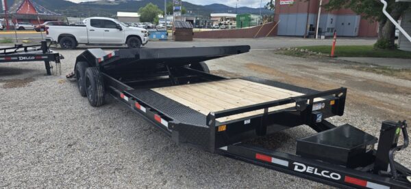 83x20 Tandem Axle Tilt – 14K GVW – Gravity – Black - Image 7