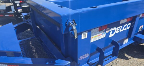 83x14 Tandem Axle Dump – 2' Sides – Blue - Image 5
