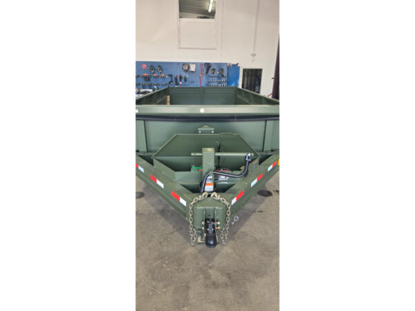 83x14 Tandem Axle Dump – 2' Sides – Green - Image 2