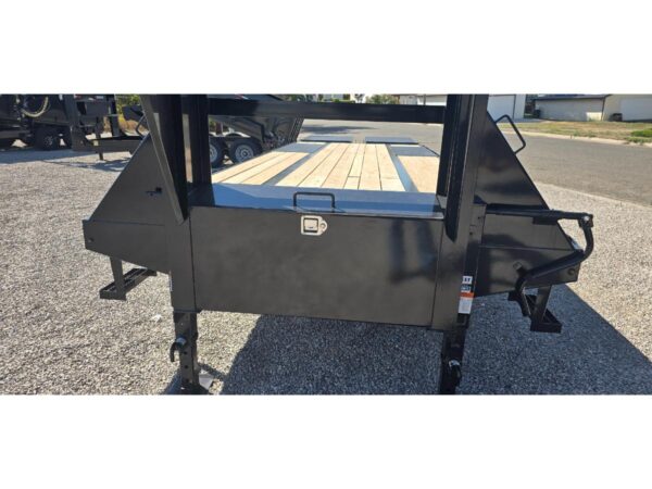 102x28 Gooseneck Flatbed – 20K Low-Pro – Black - Image 10