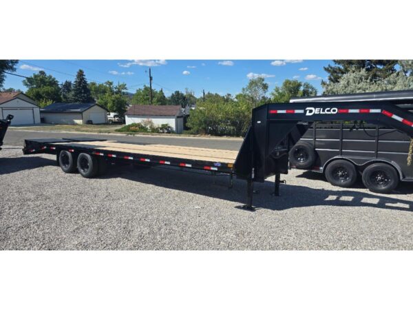 102x28 Gooseneck Flatbed – 20K Low-Pro – Black - Image 7