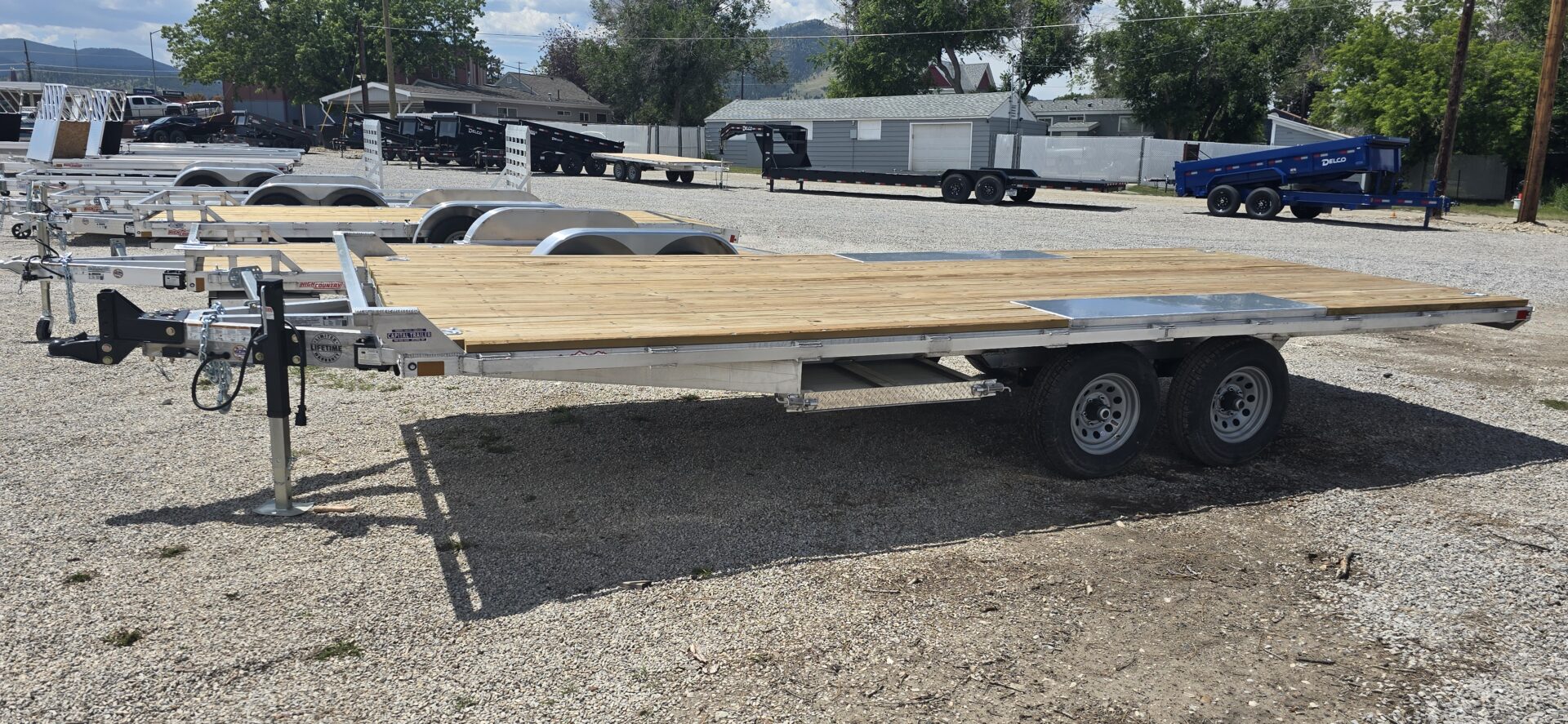 High Country 101x20 DK Deckover – Open – Silver