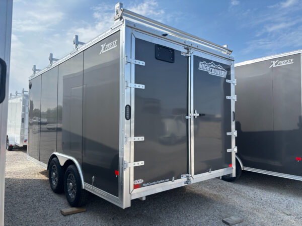Xpress 8.5x16 Tandem Ultimate Contractor – Charcoal