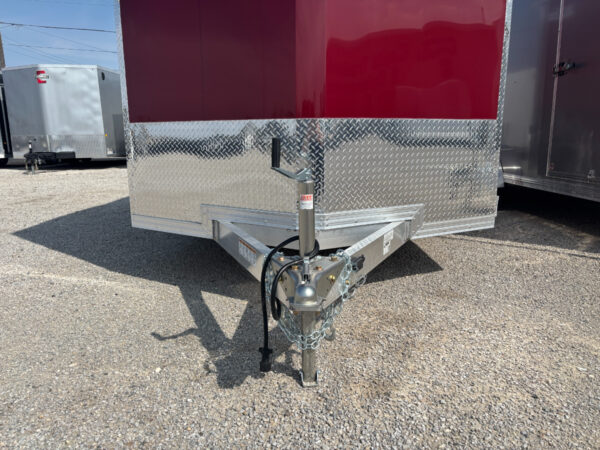 Xpress 7.5x12 Tandem Axle Enclosed – Maroon - Image 9