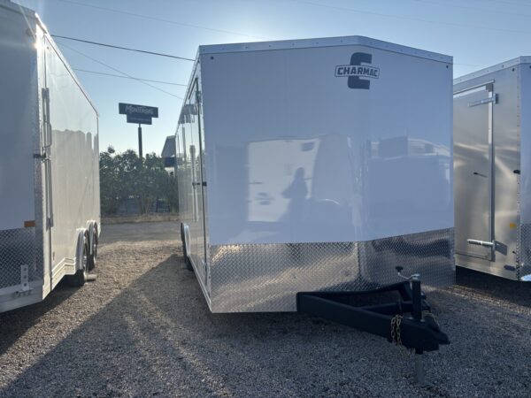 Charmac 100x20 TA Stealth V-Nose – Enclosed – White - Image 8