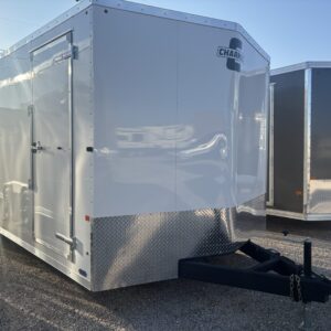 Charmac 100x24 TA Stealth V-Nose – Enclosed – White