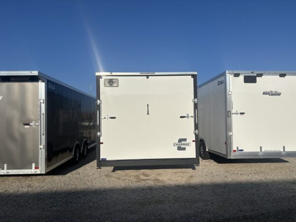 Charmac 100x24 TA Stealth V-Nose – Enclosed – White - Image 4