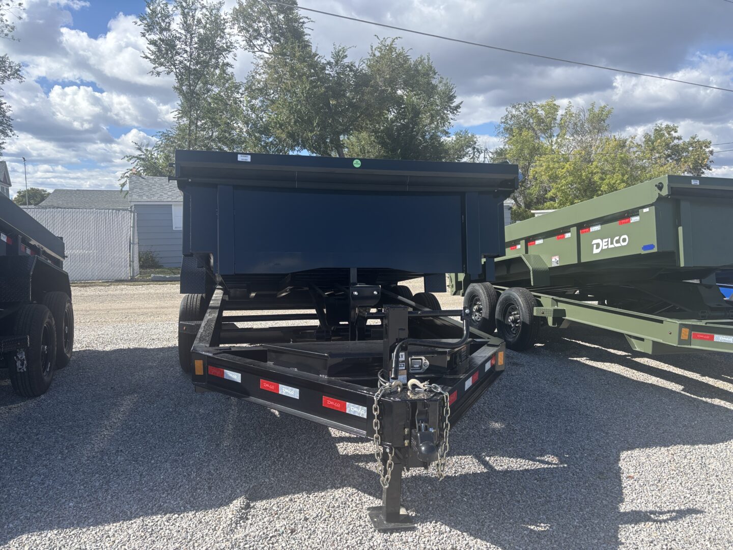 83x14 Tandem Axle Dump – 2' Sides – Black - Image 6