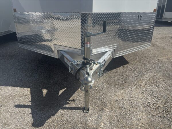 Xpress 8.5x18 UTV Package – Enclosed – White/Silver - Image 2