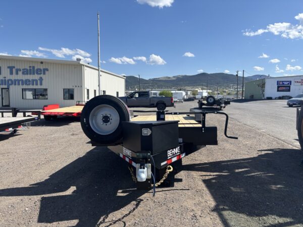 83x22 Tandem Axle Tilt – 16K GVW – Bumper Pull – Black - Image 4