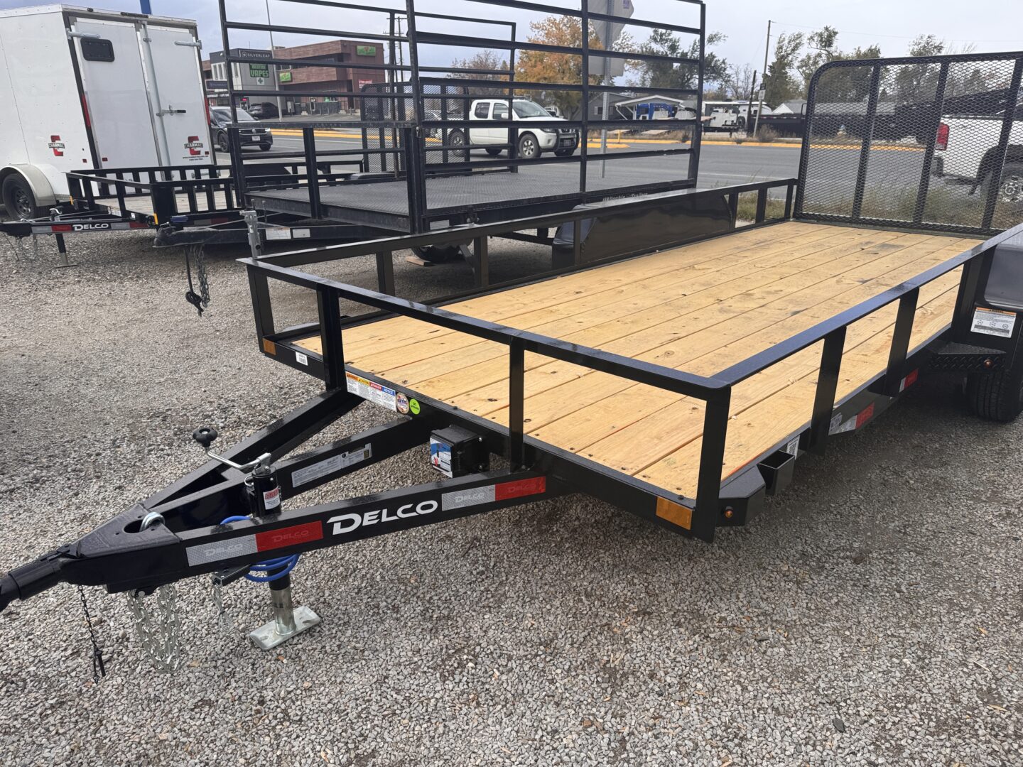 77x16 Tandem Axle Utility – 7K GVW – Black