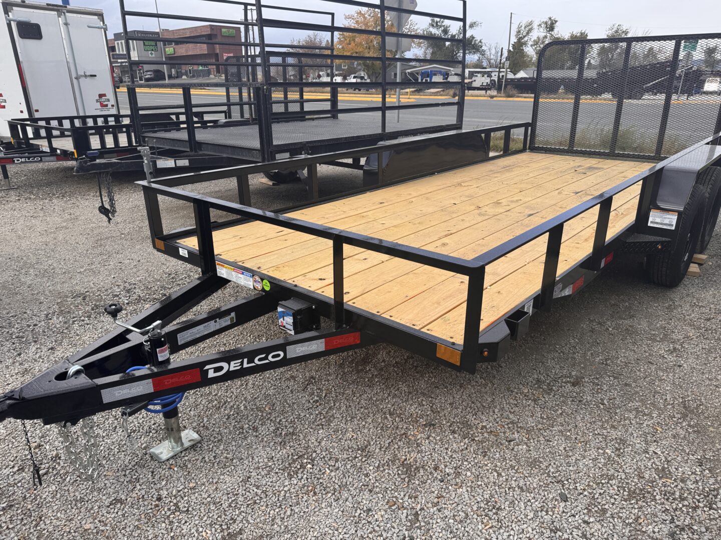 77x16 Tandem Axle Utility – 7K GVW – Black - Image 3