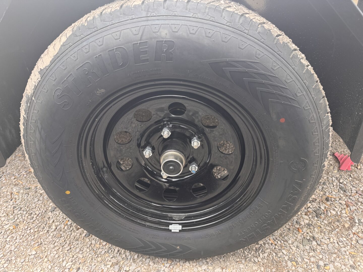 77x14 Single Axle Utility – 3.5K GVW – Black - Image 4