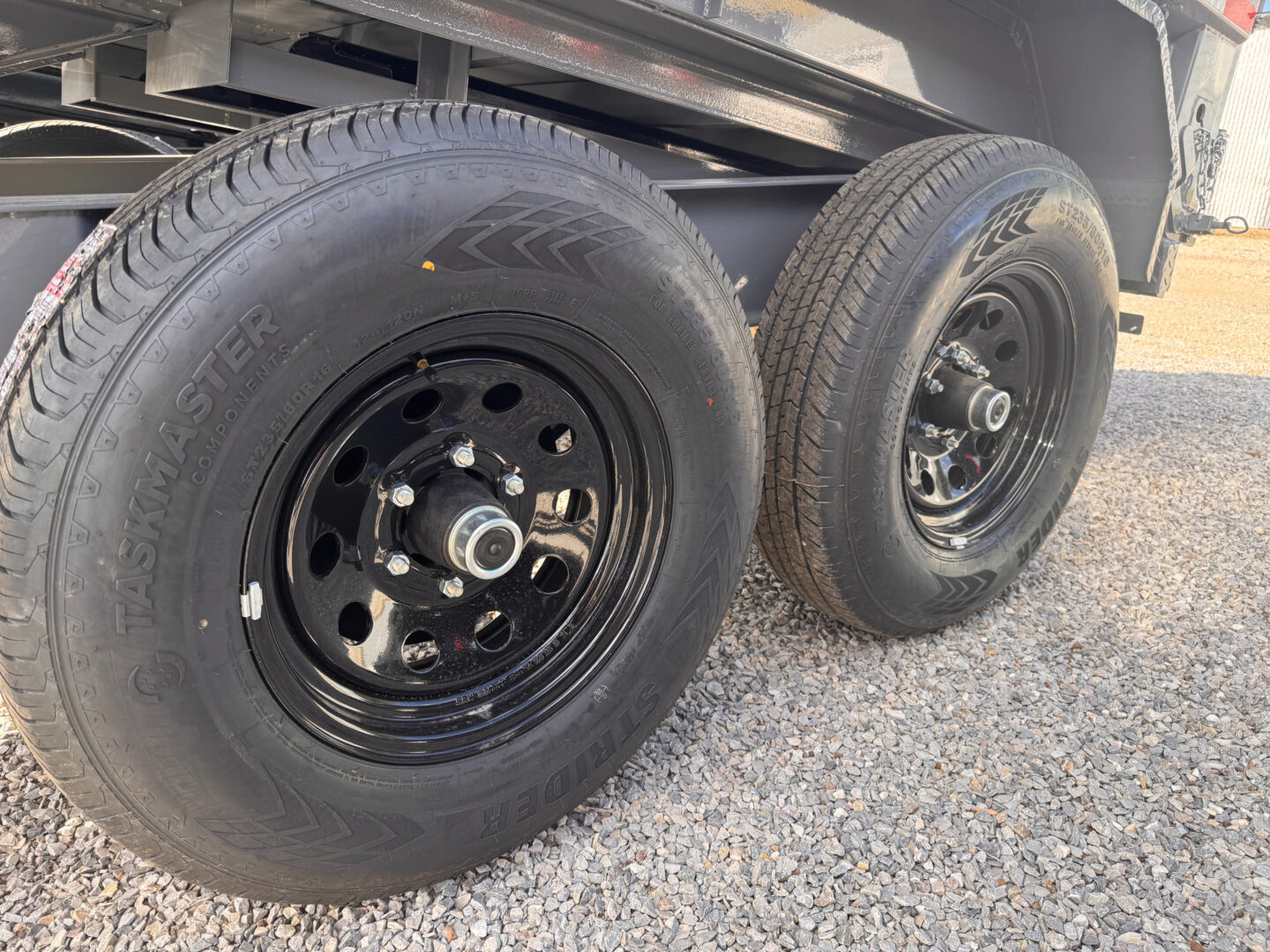 6x12 Tandem Axle Dump – 21" Sides – Gray - Image 8