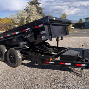 60x10 Tandem Axle Dump – 18" Sides – Black