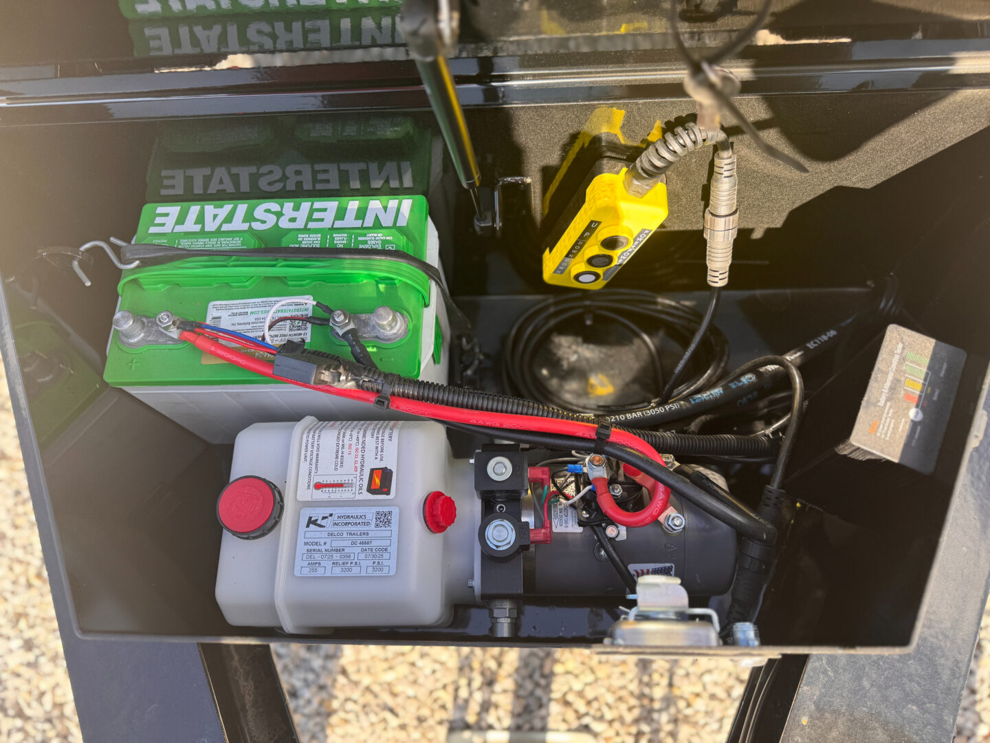 60x10 Tandem Axle Dump – 18" Sides – Black - Image 4