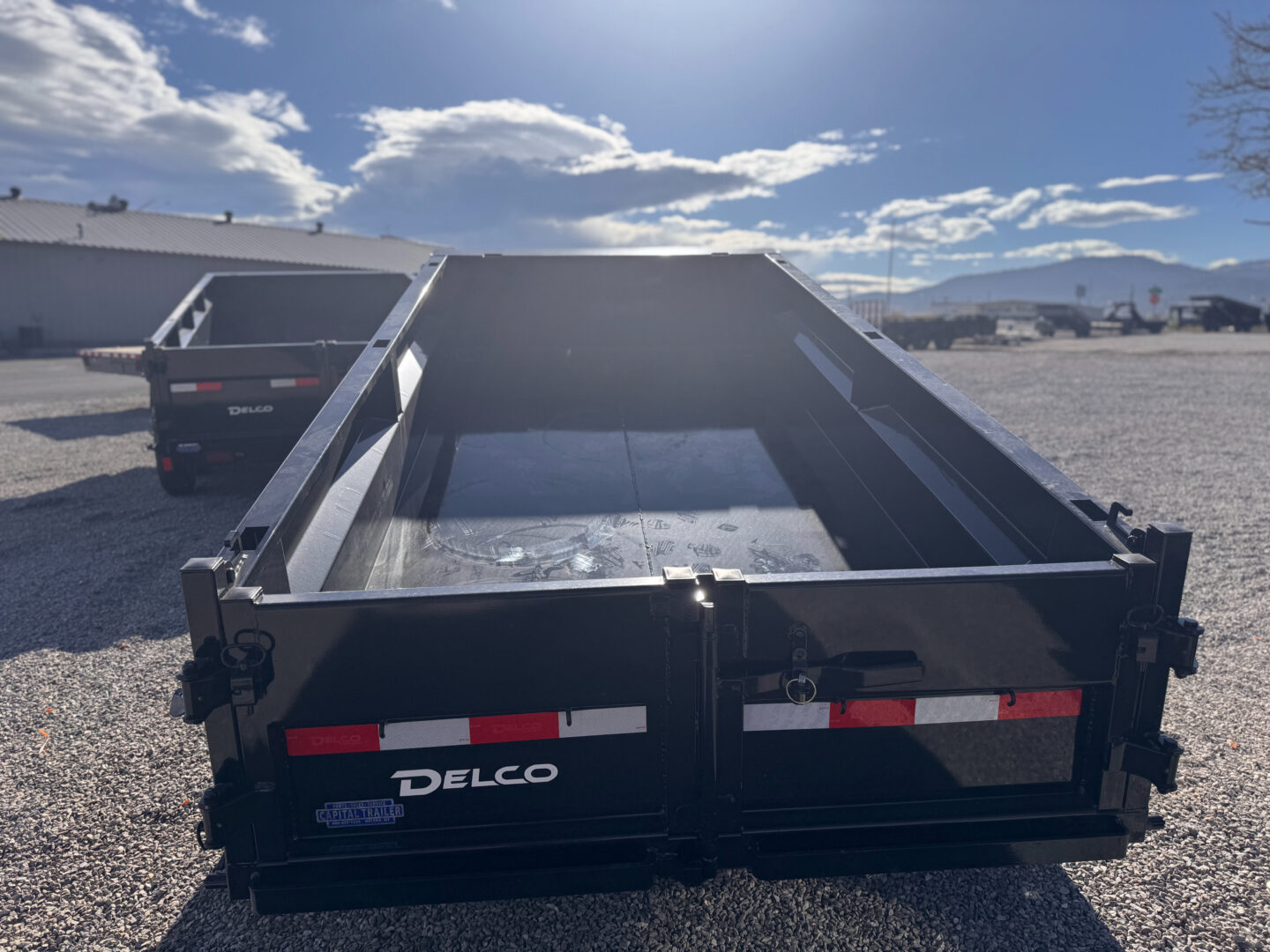 60x10 Tandem Axle Dump – 18" Sides – Black - Image 8