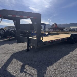 83x24 20K Gooseneck Tilt – Gray